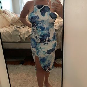 High neck Tobi dress